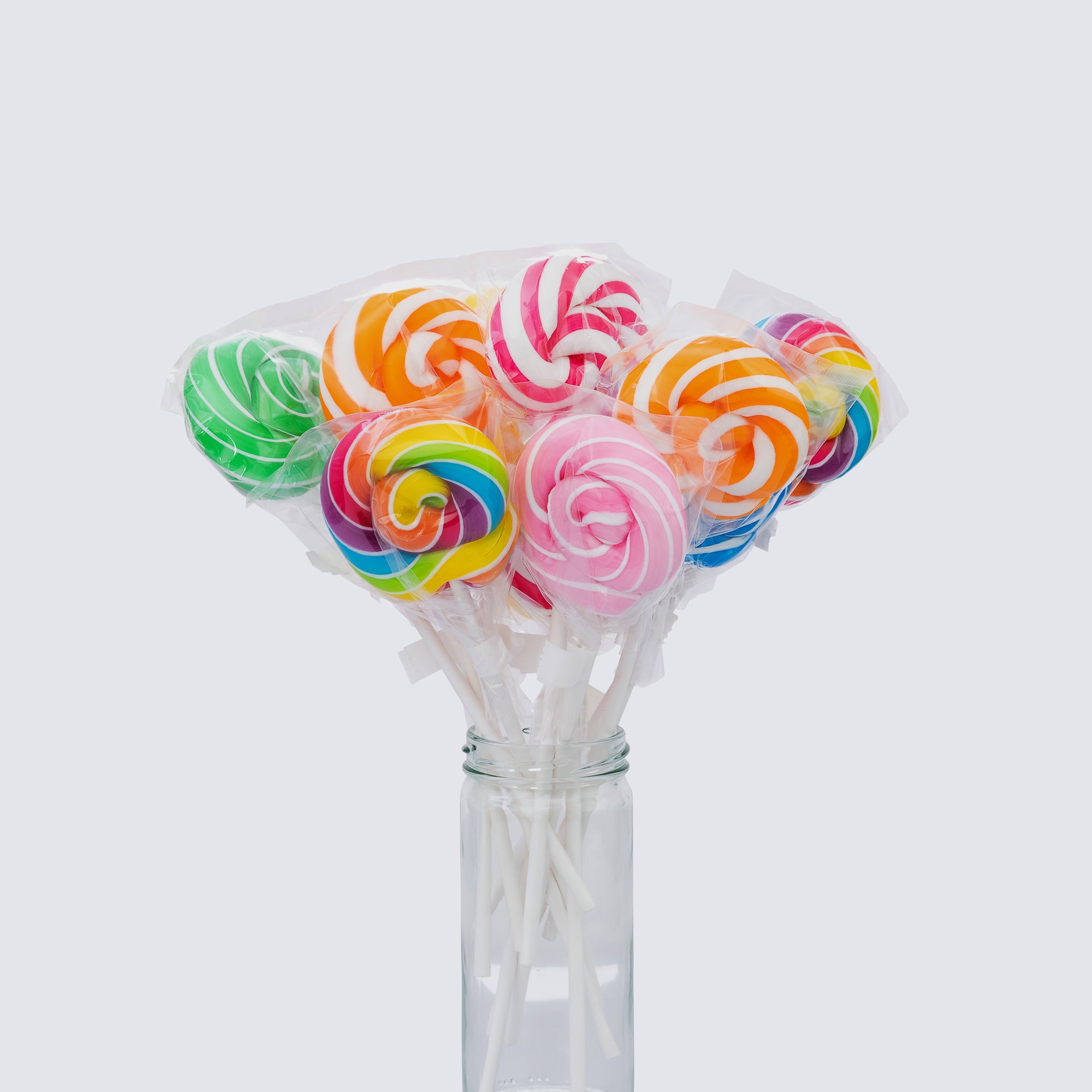 Rainbow Lollipops