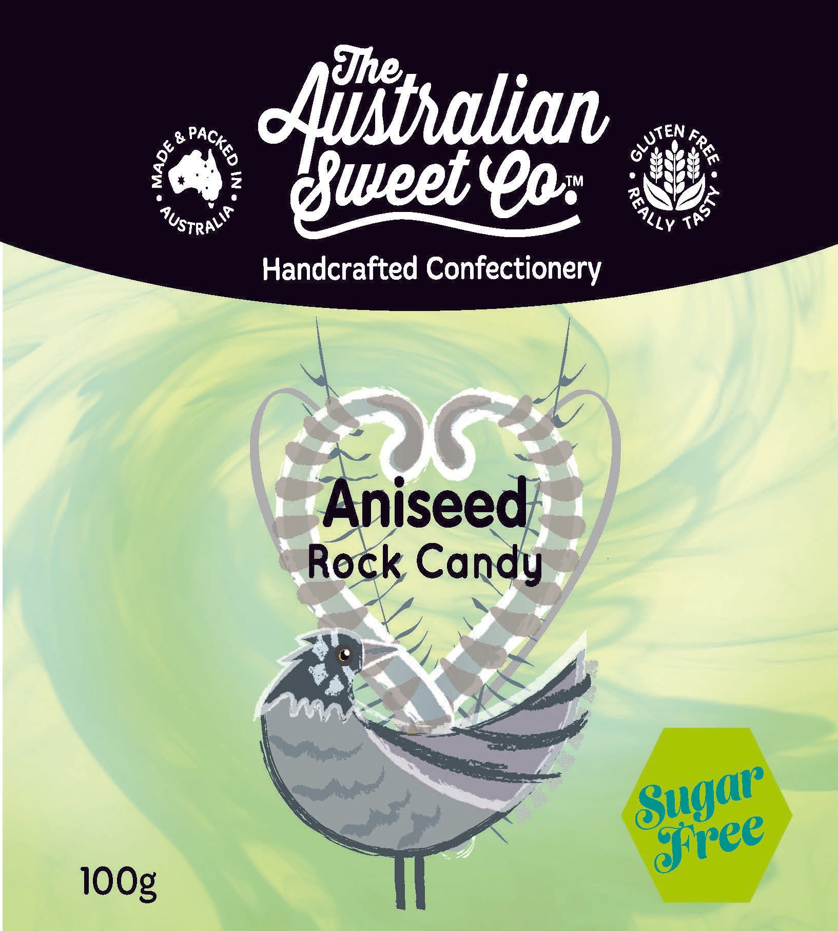 Aniseed Sugarfree Rock Candy