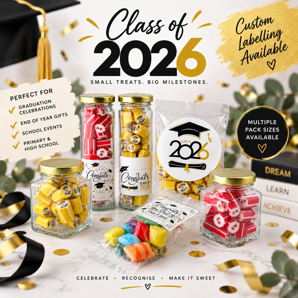Class of 2026 Lolly Packs