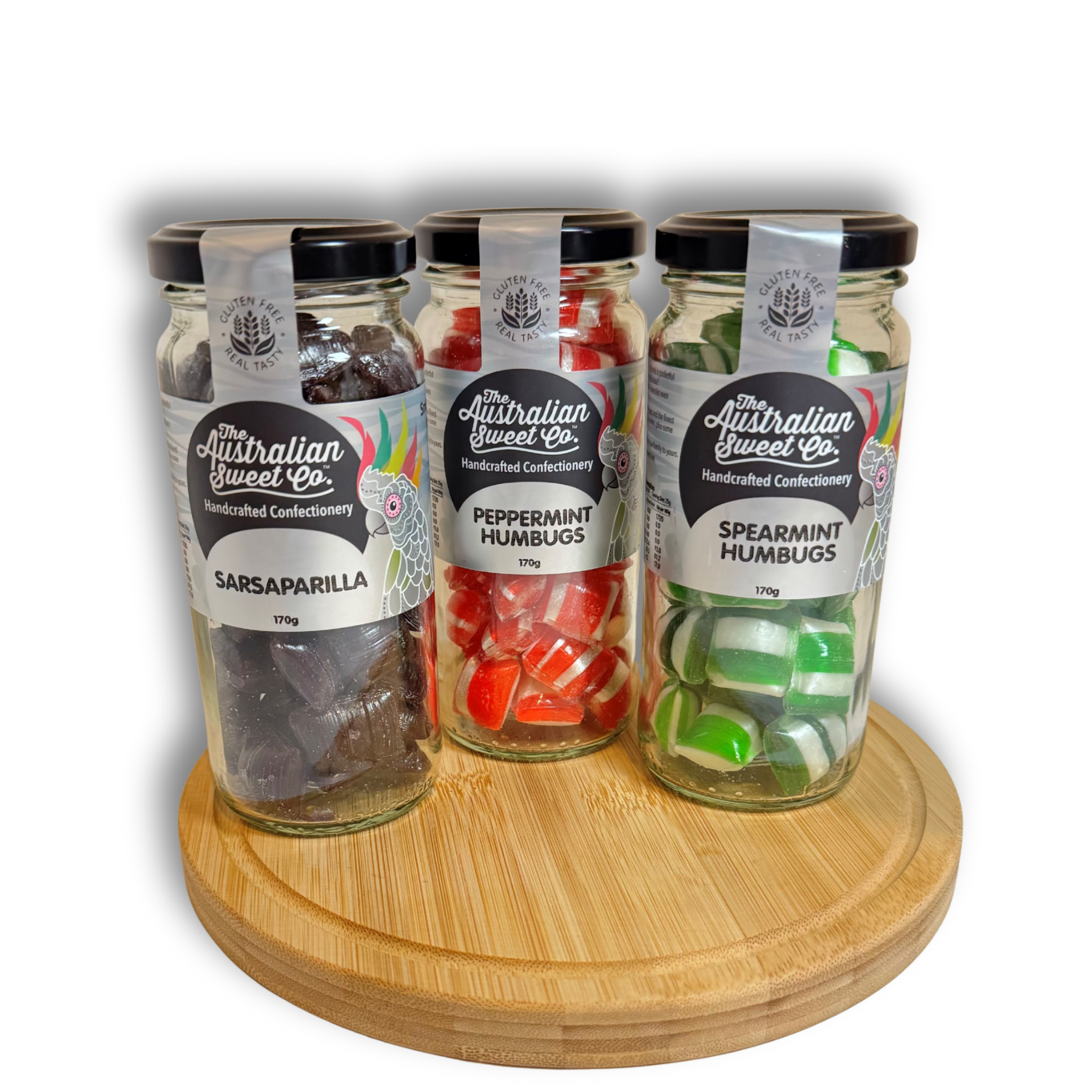 Dad's Sweets Jar Trio