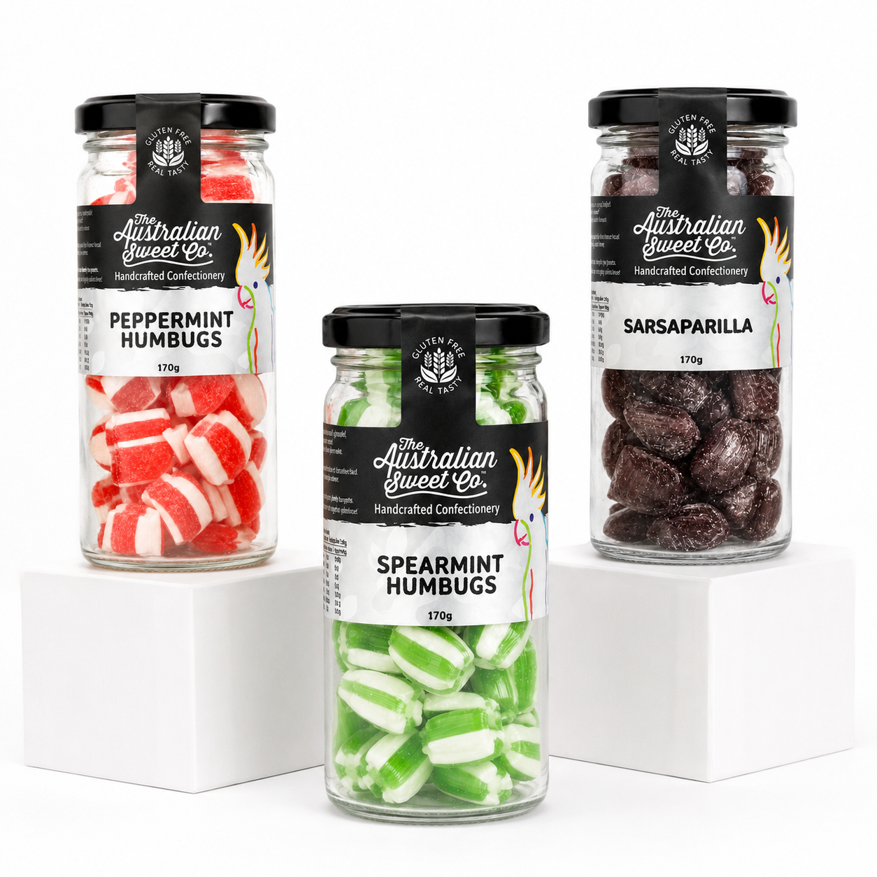 Dad's Sweets Jar Trio