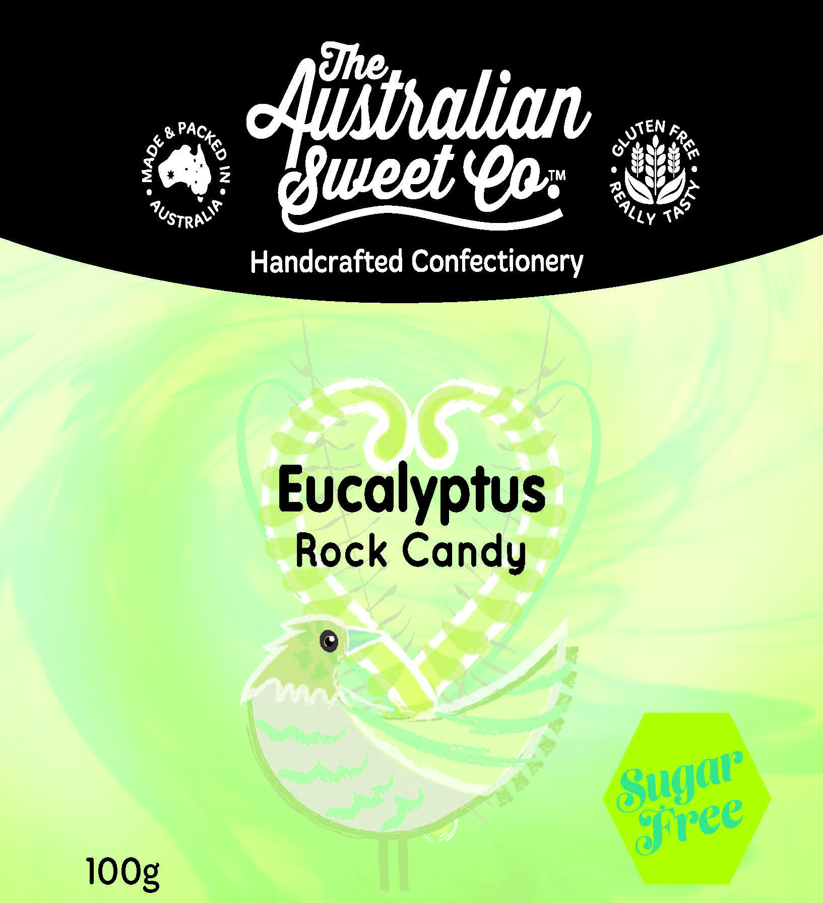 Eucalyptus Sugarfree Rock Candy