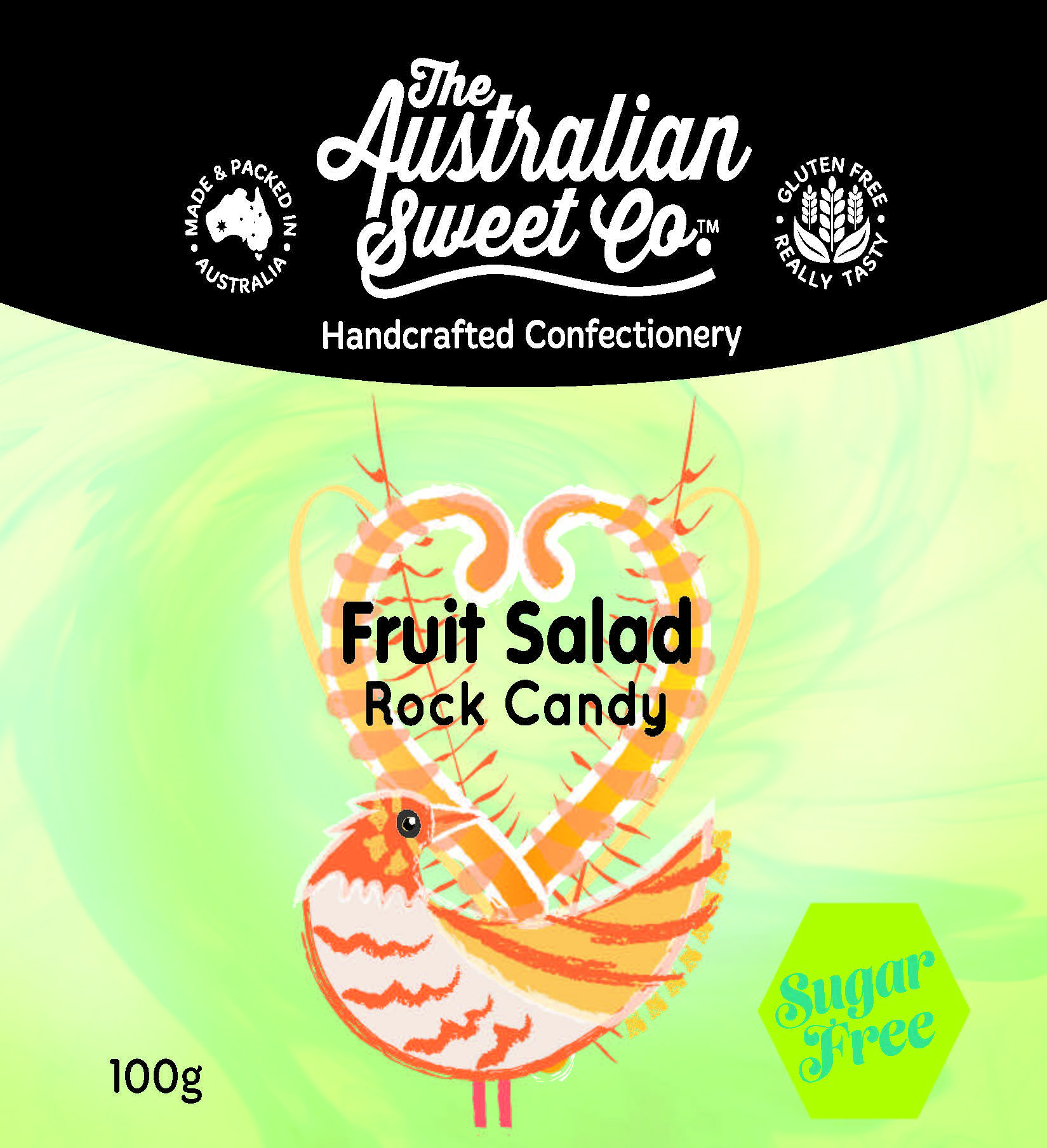 Fruit Salad Sugarfree Rock Candy