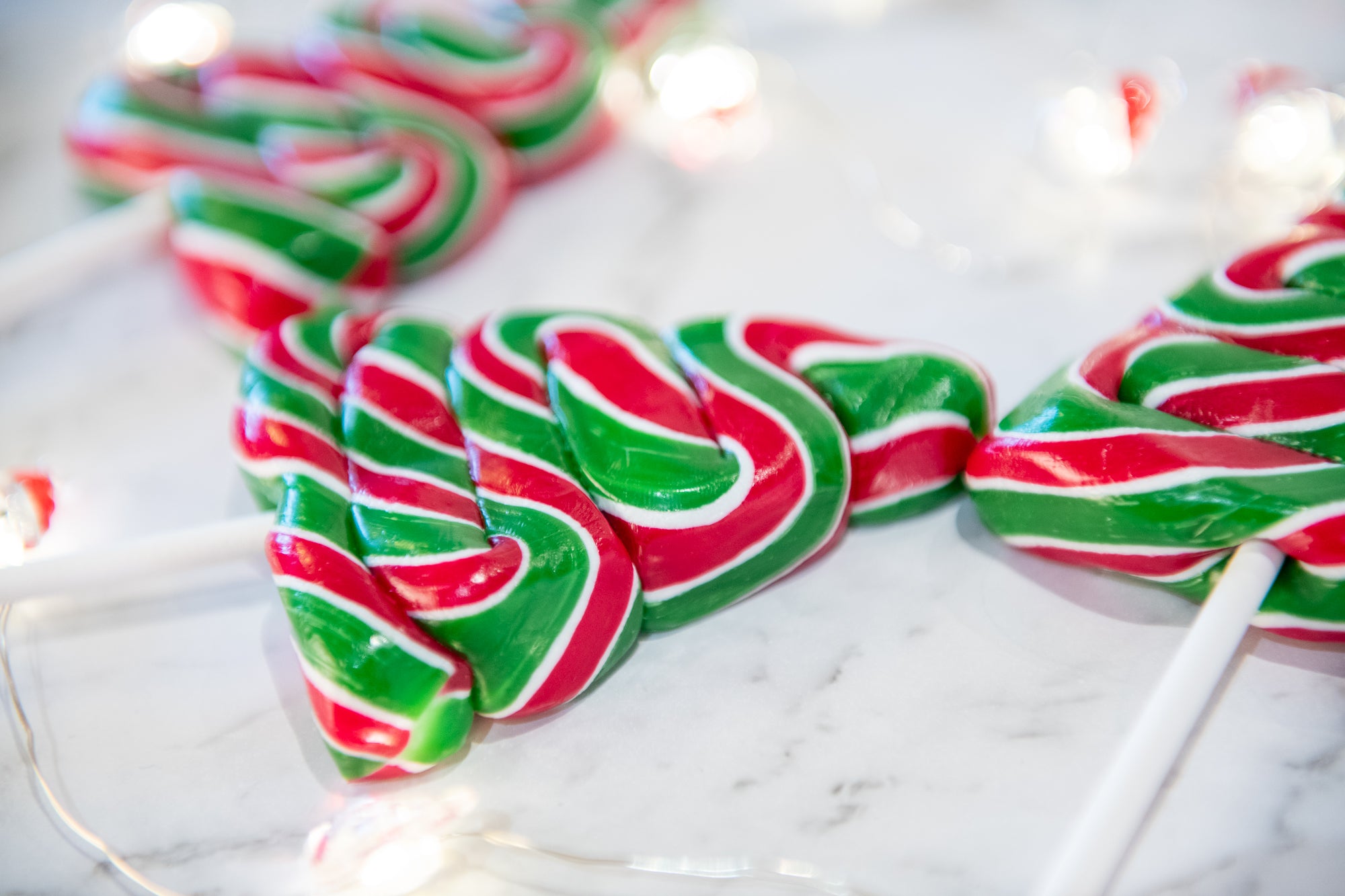 Christmas Tree Lollipops