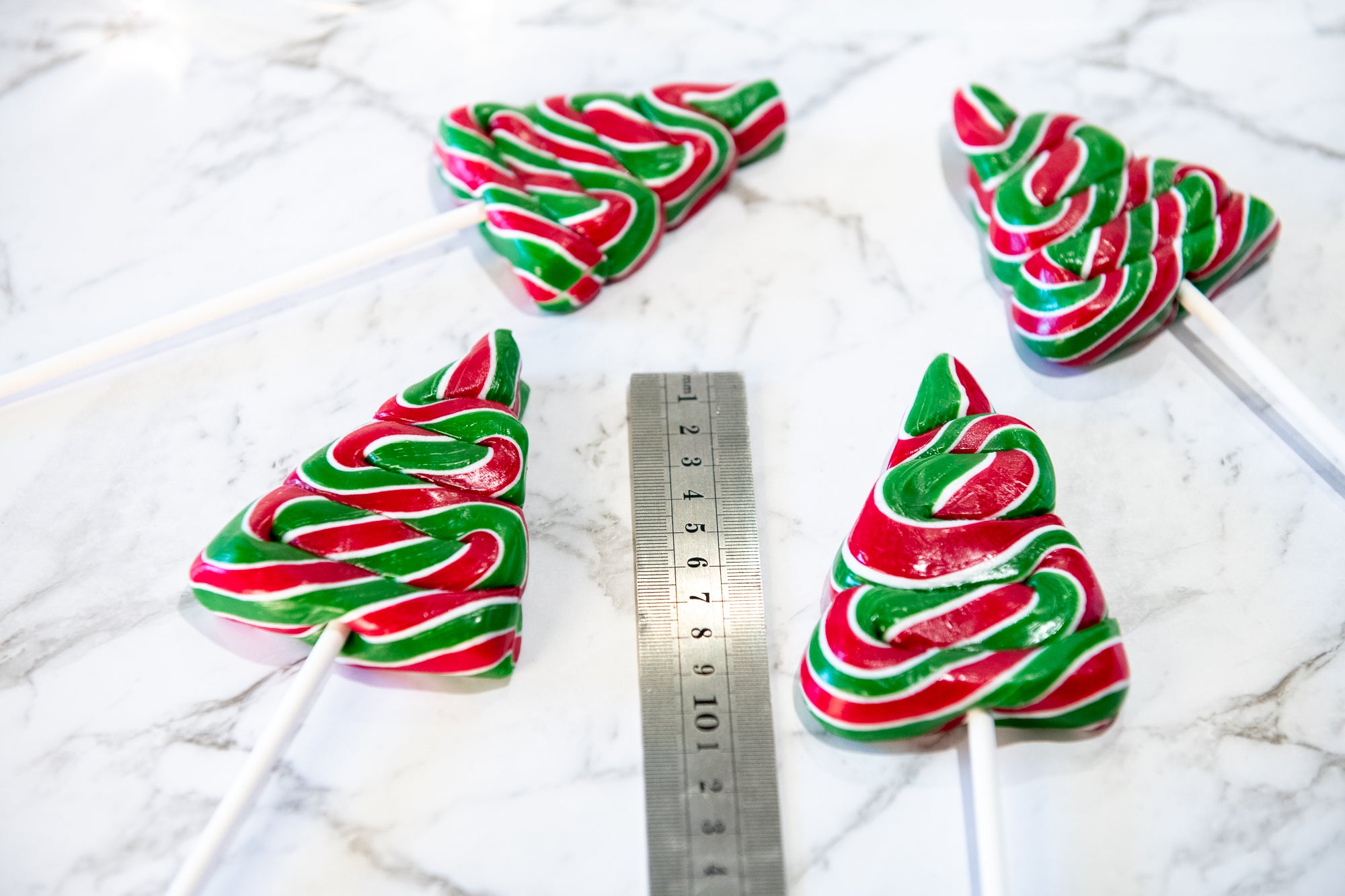 Christmas Tree Lollipops