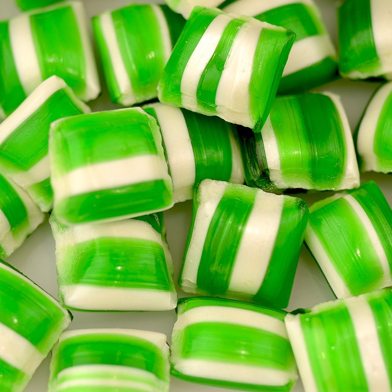 Spearmint Humbugs Rock Candy
