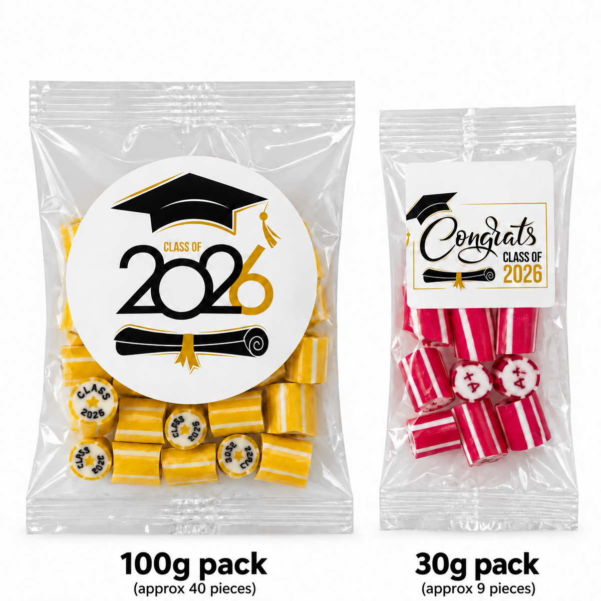 Class of 2026 Lolly Packs