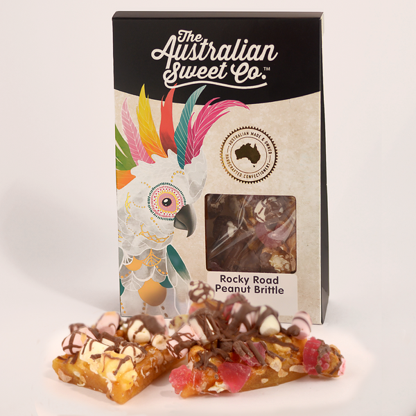 Rocky Road Peanut Brittle