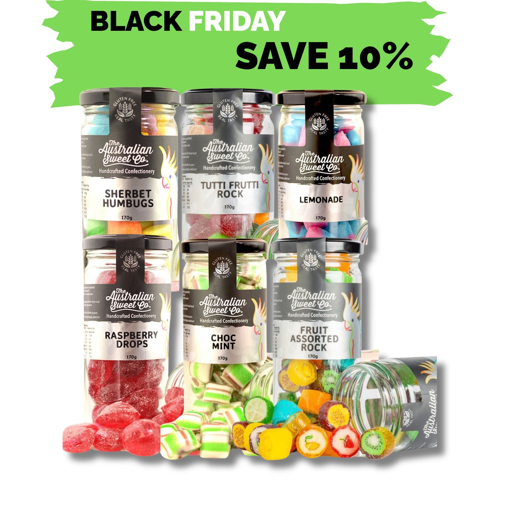 Favourites Mixed Rock Candy pack