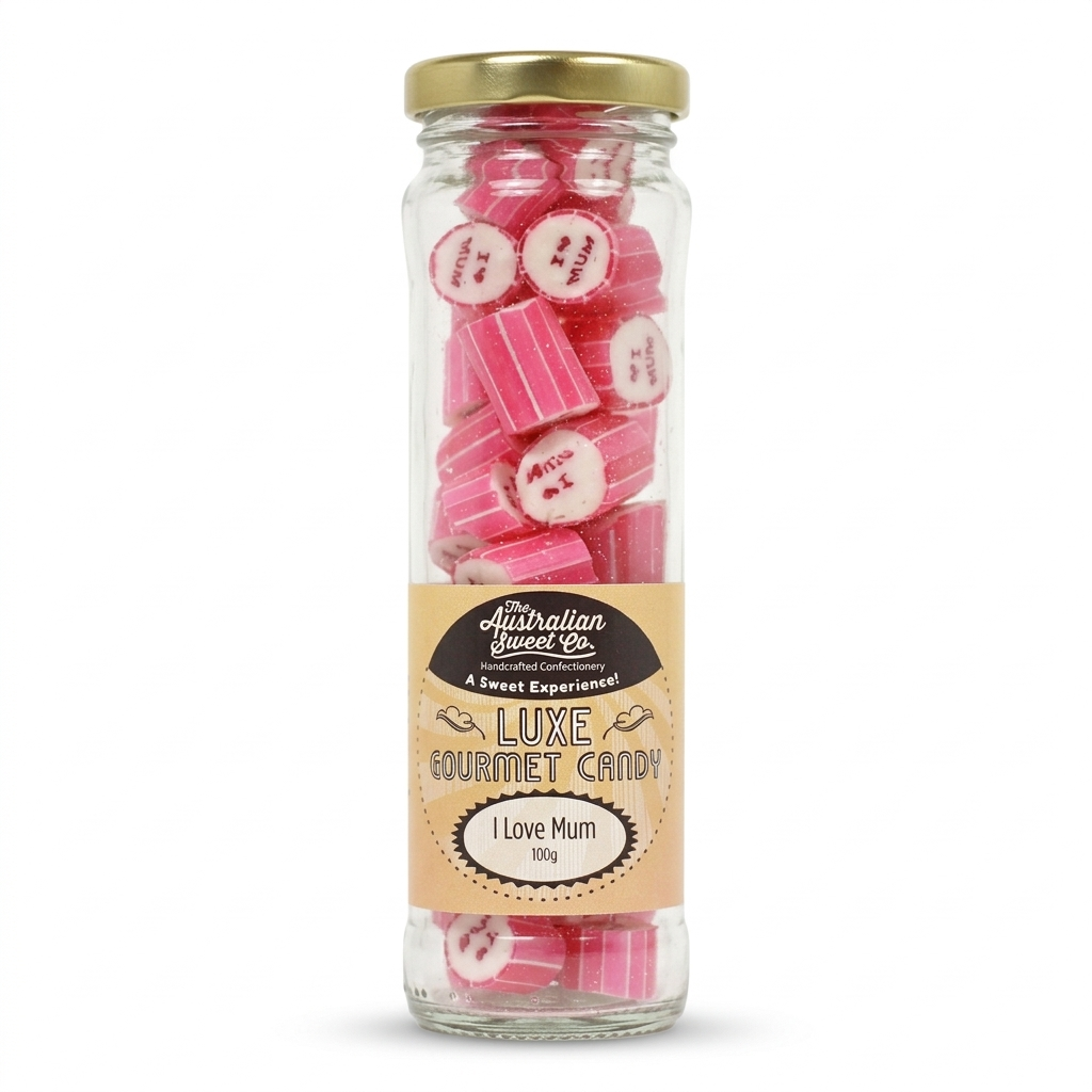 I Love Mum luxe rock candy