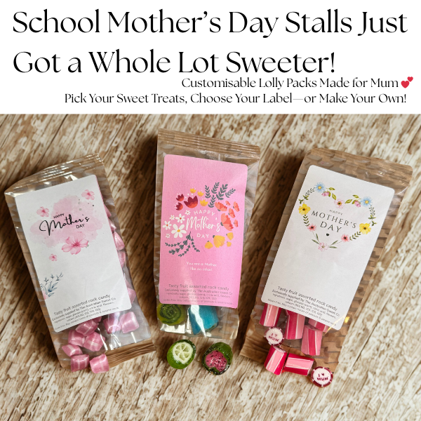 Mothers Day Stall Lolly Packs