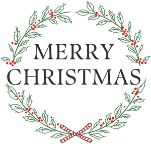 Design 4 - Holly wreath