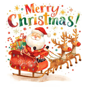 Design 6 - Santa's sleigh