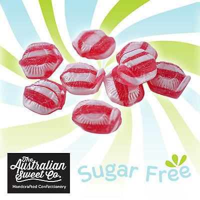 Strawberry Sugarfree rock candy