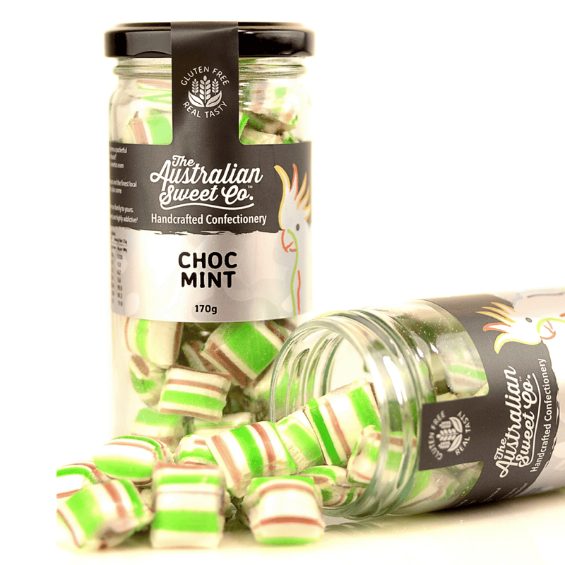 Choc Mint Rock Candy