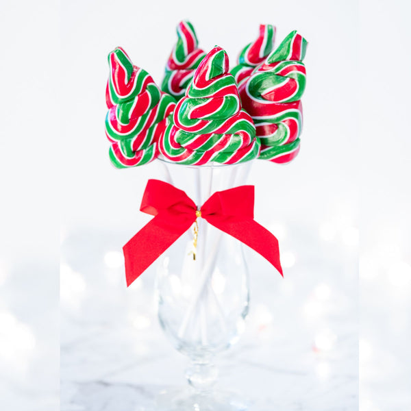 Christmas Tree Lollipops