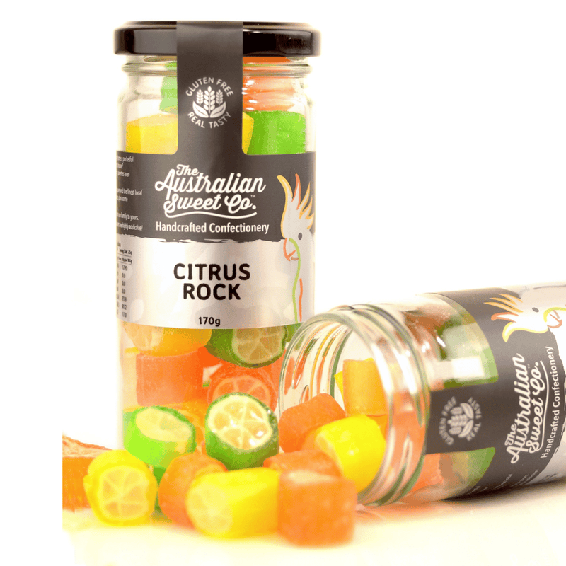 Citrus Fruit Rock Candy