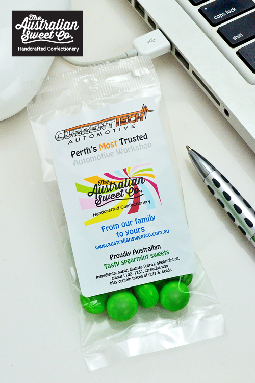 Spearmint promotional packs