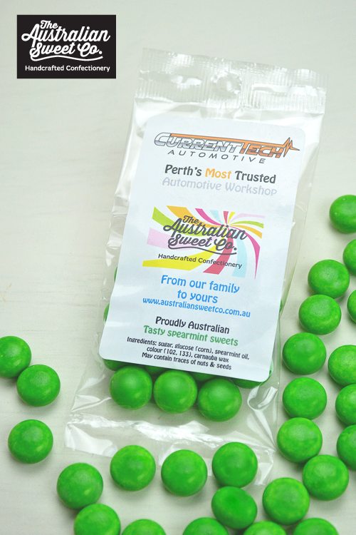 Spearmint promotional packs