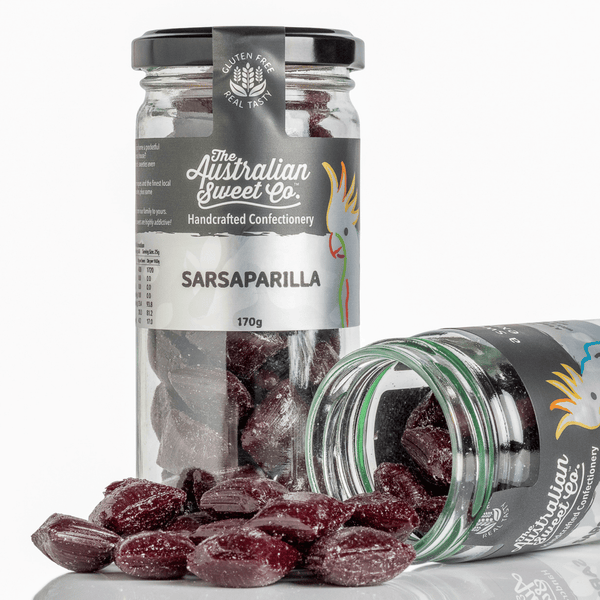 Sarsaparilla rock candy