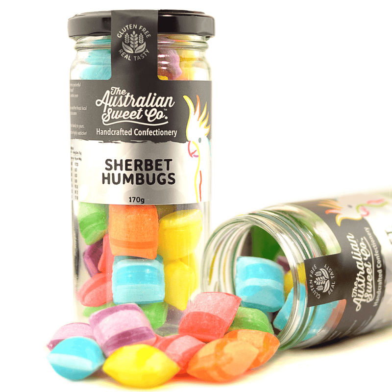 Sherbet Humbugs Rock Candy