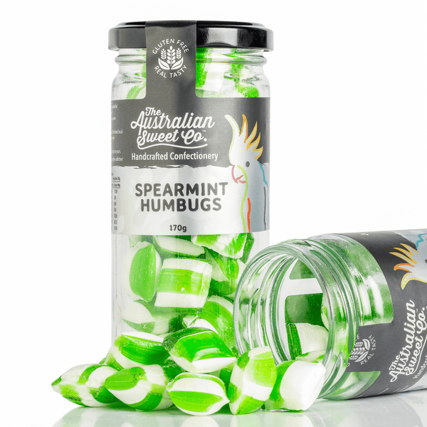 Spearmint Humbugs Rock Candy