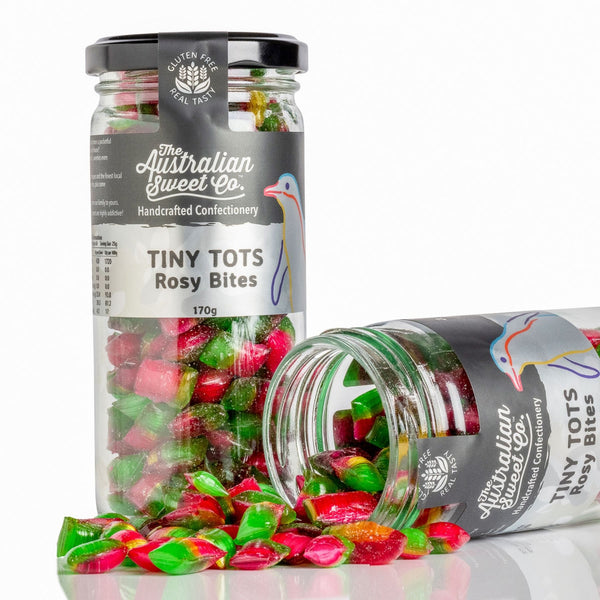 Tiny Tots Rosy Bites Rock Candy